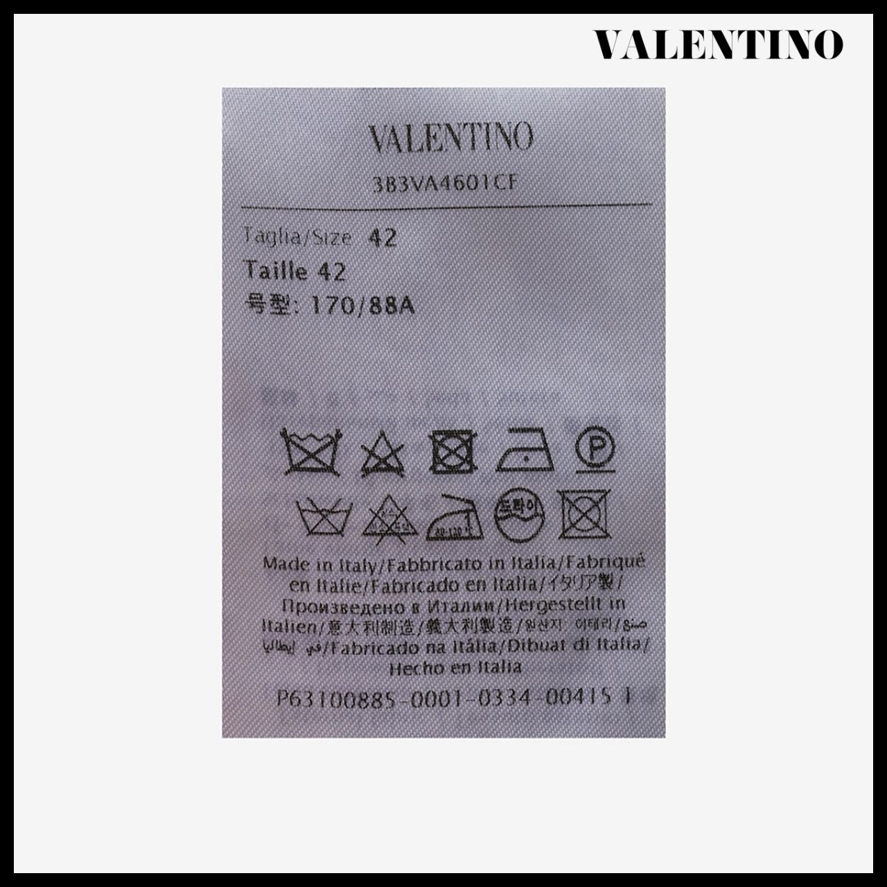 【VALENTINO】Bow Two Tone Dress Nero