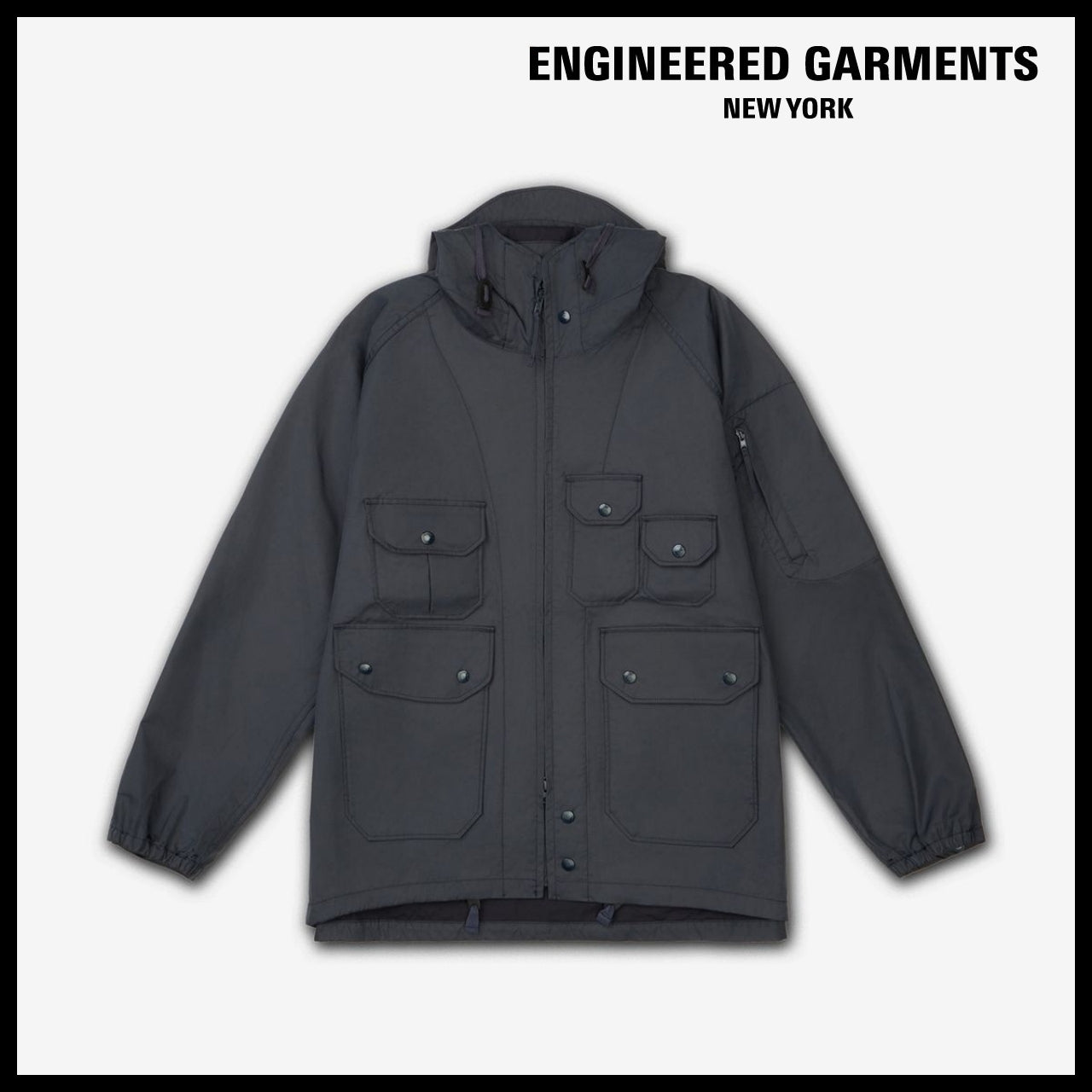 ◆ENGINEERED GARMENTS◆ パーカ Parka Navy フード 防寒