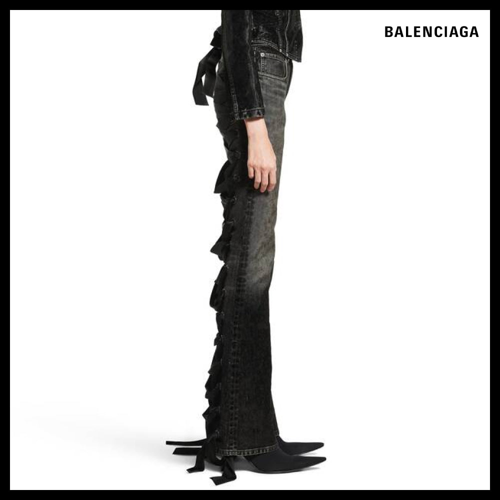 ★BALENCIAGAアウトレット セール ★LACE-UP PANTS