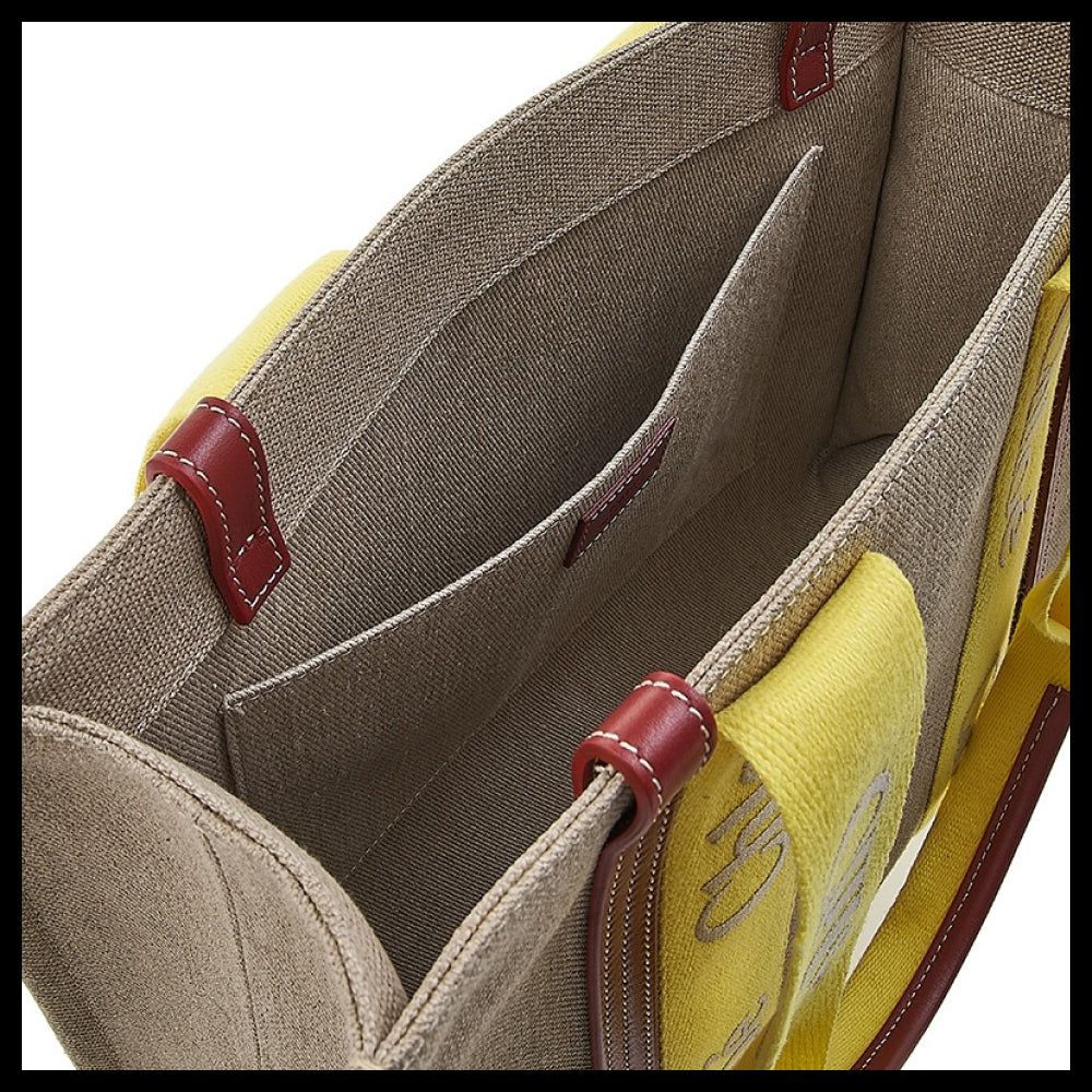 【Chloe】Women’s Woody Medium Tote canvas woody