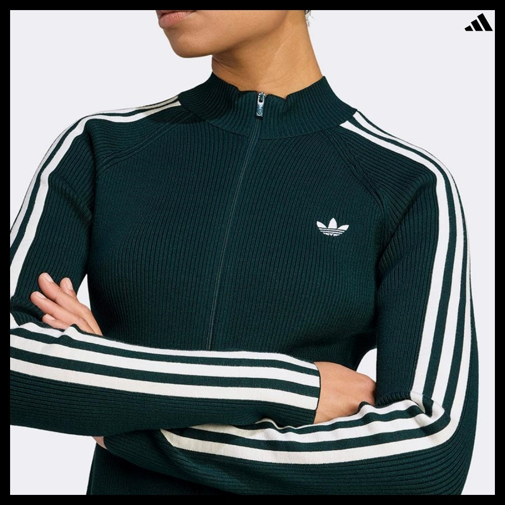 【ADIDAS】Adicolor 3-Stripes Slim Knit Track Top JY2599