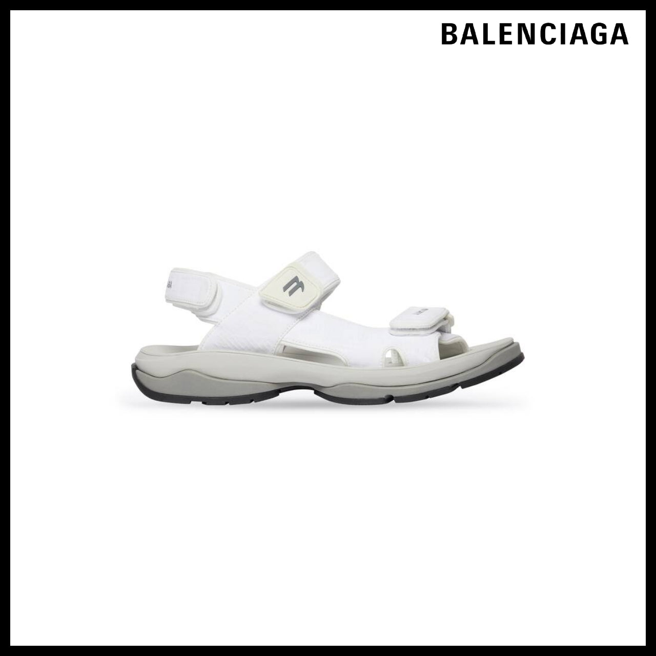 【BALENCIAGA】Tourist Sandal White