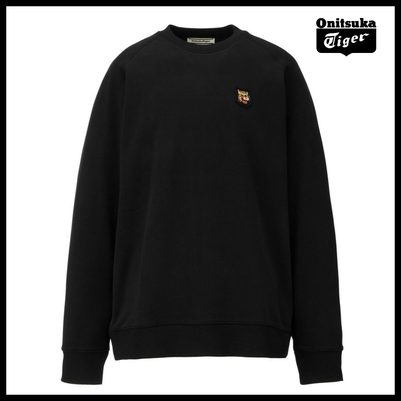 【ONITSUKA TIGER】Tiger patch sweatshirt