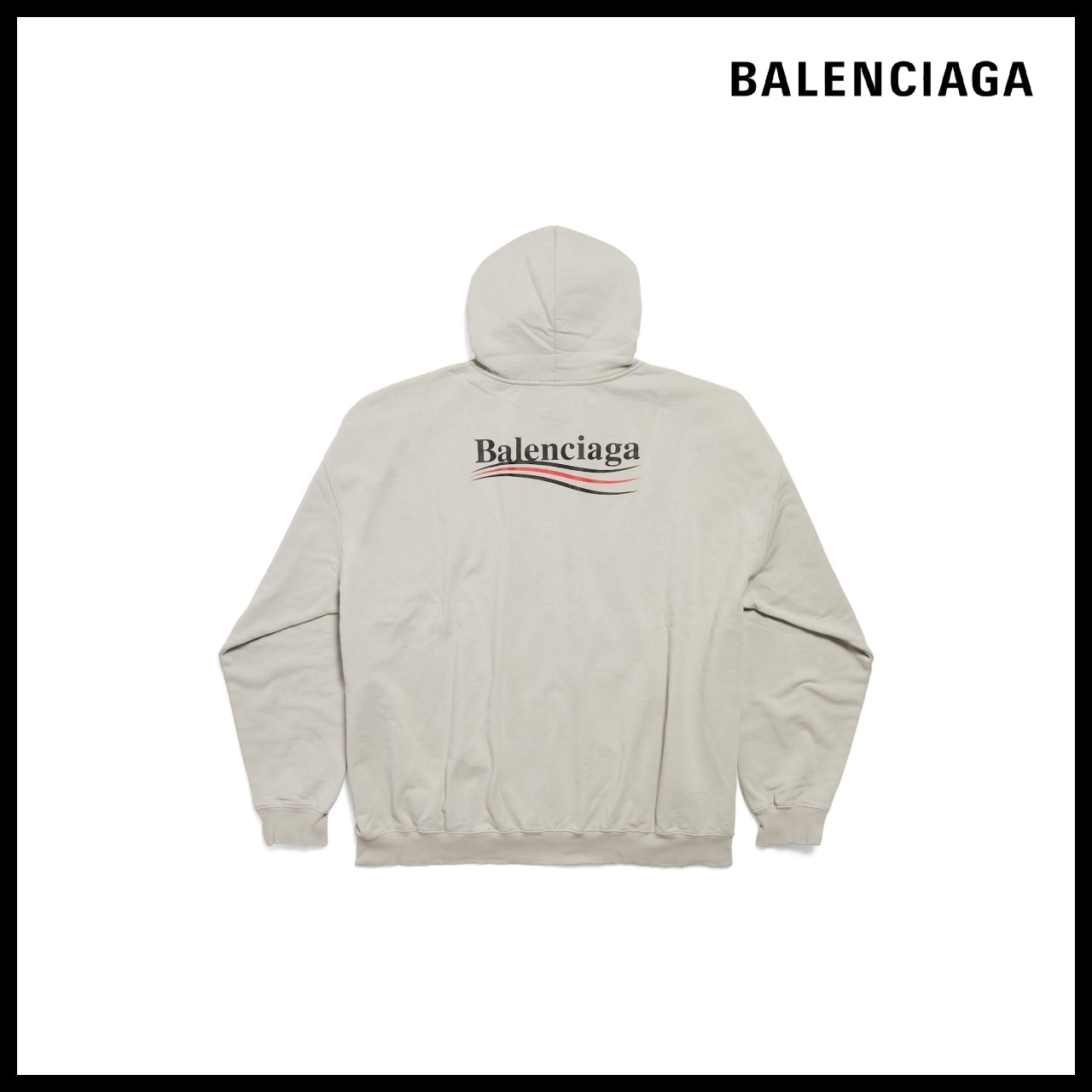 ★Balenciaga アウトレット セール ★Political Campaign Hoodie