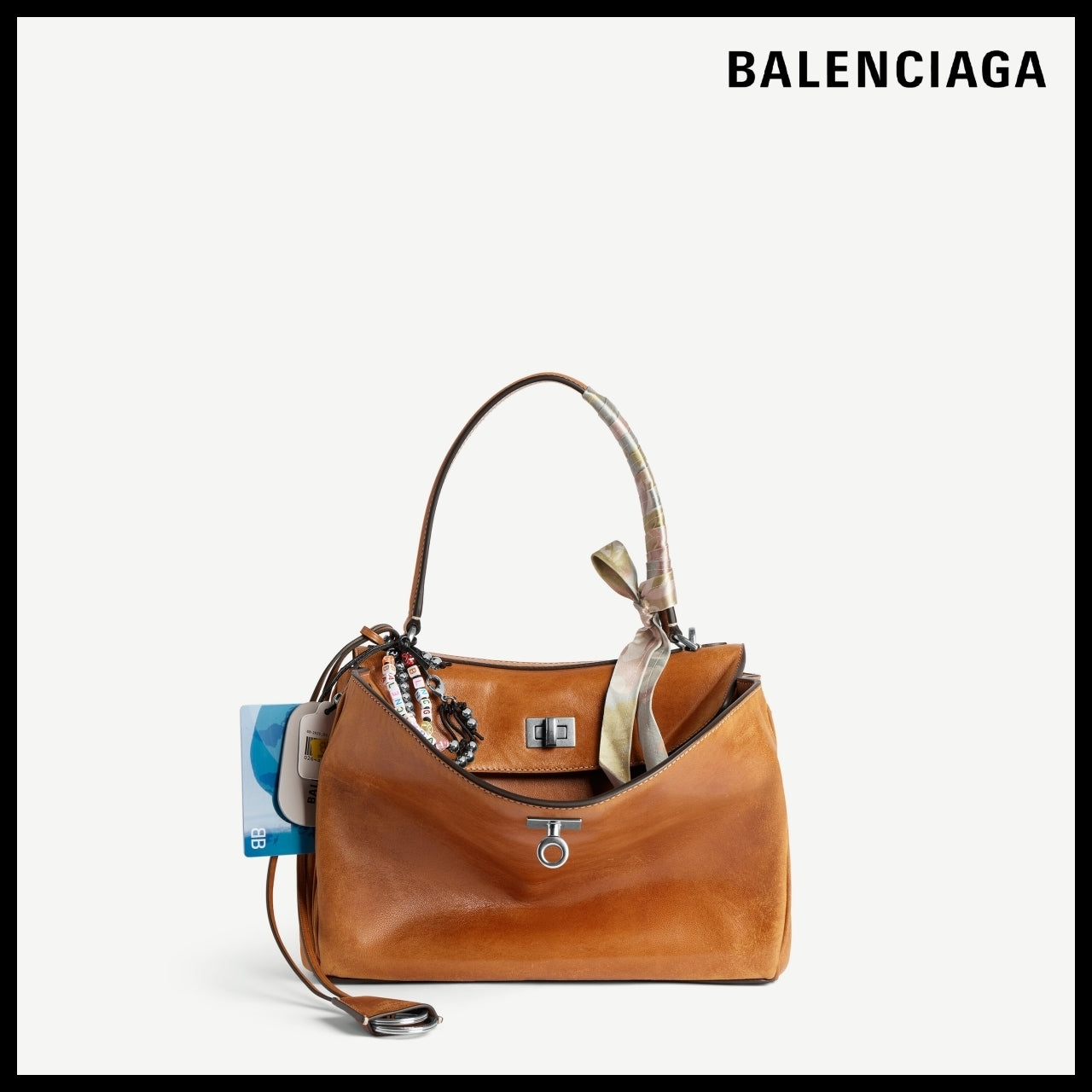 【BALENCIAGA】Rodeo Handbag Small with Charms