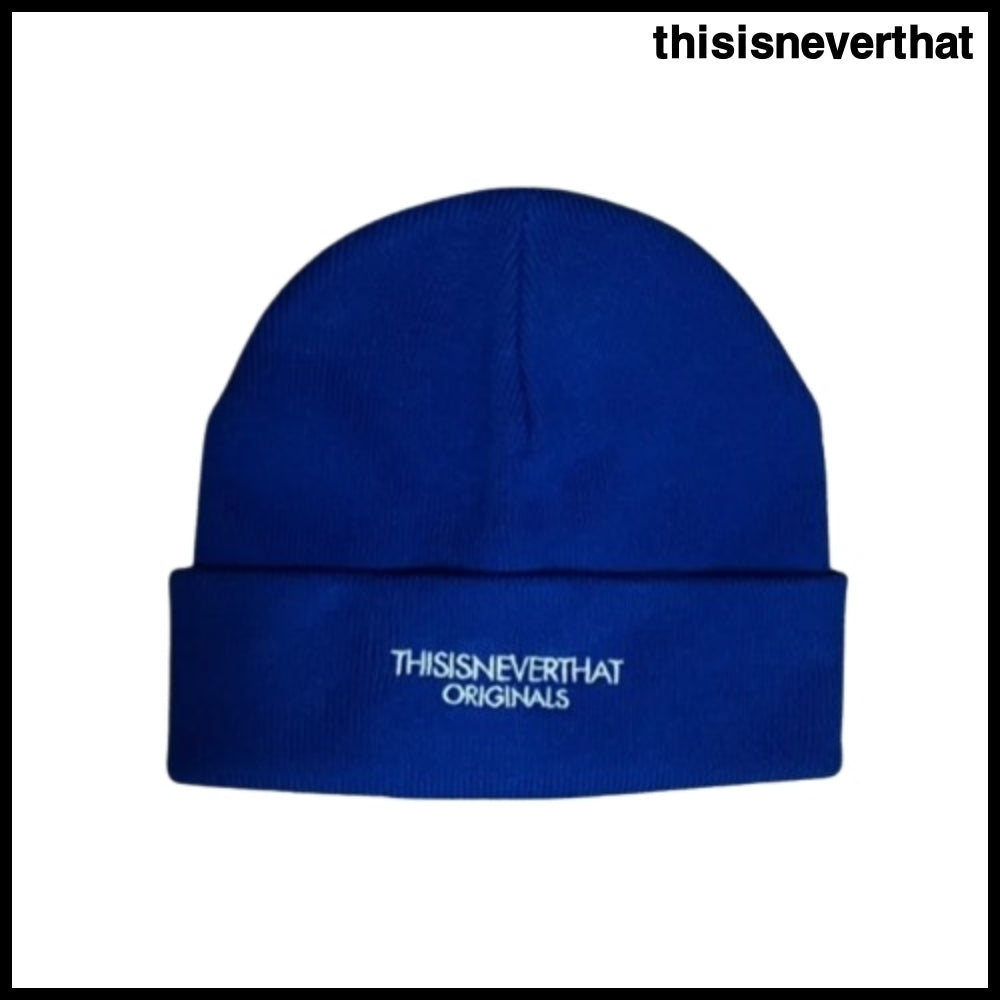 【thisisneverthat】FR-Logo Beanie 2Colors
