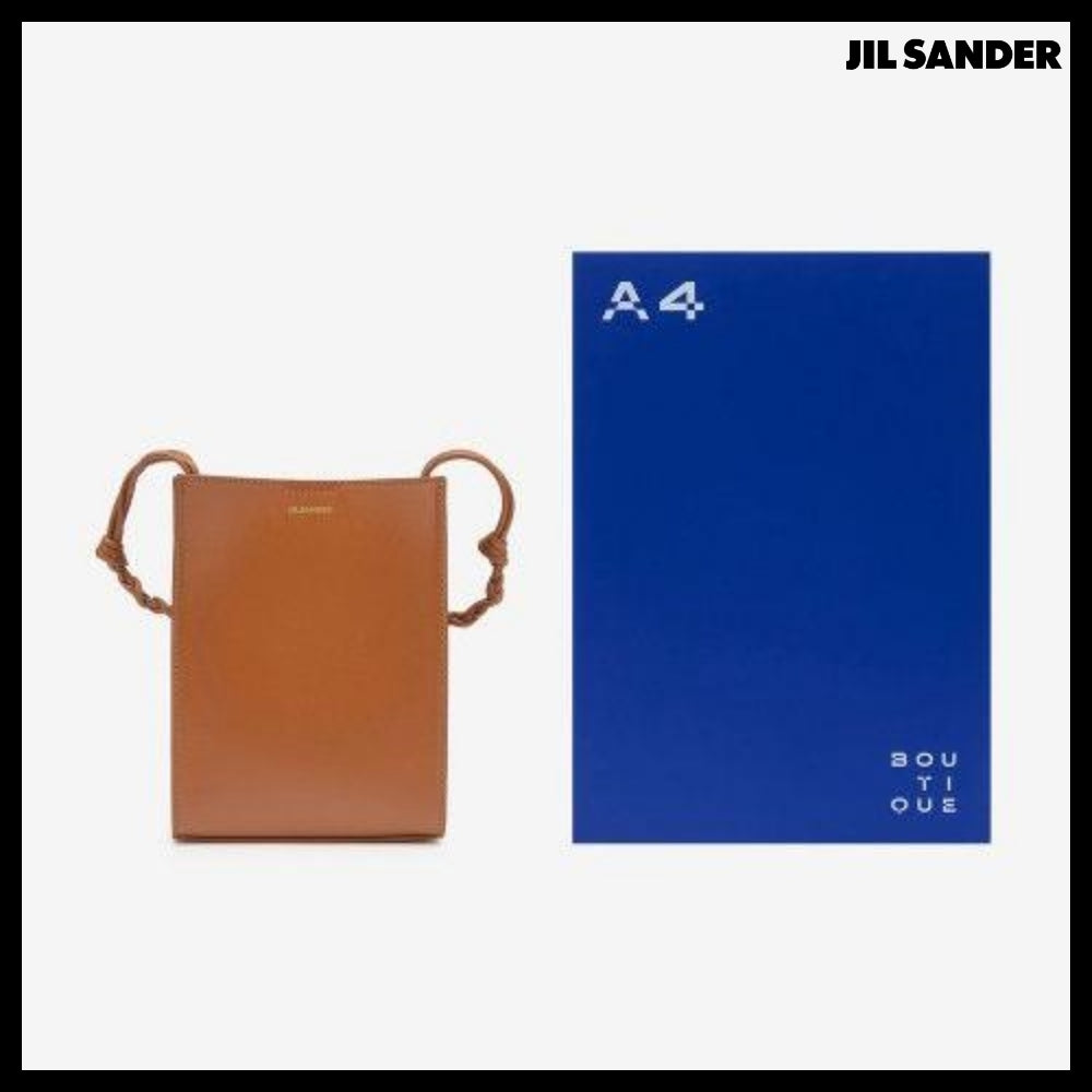 【Jil Sander】Small Tangle Shoulder Bag Tan