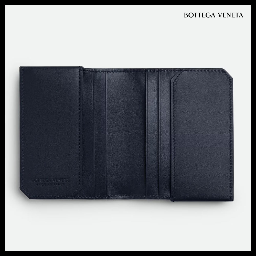 【BOTTEGA VENETA】Intrecciato Piccolo Flap Card Case