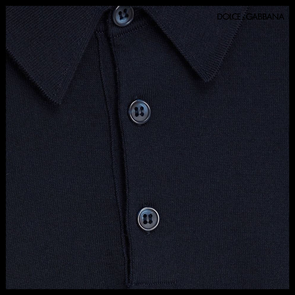 【正規品】Dolce & Gabbana カシミア100% ポロシャツ
