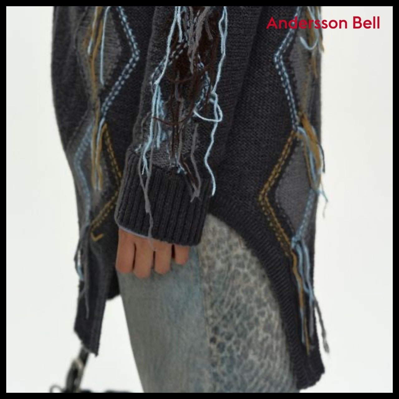 【ANDERSSON BELL】Gartered Argyle Cardigan (2 Colors)