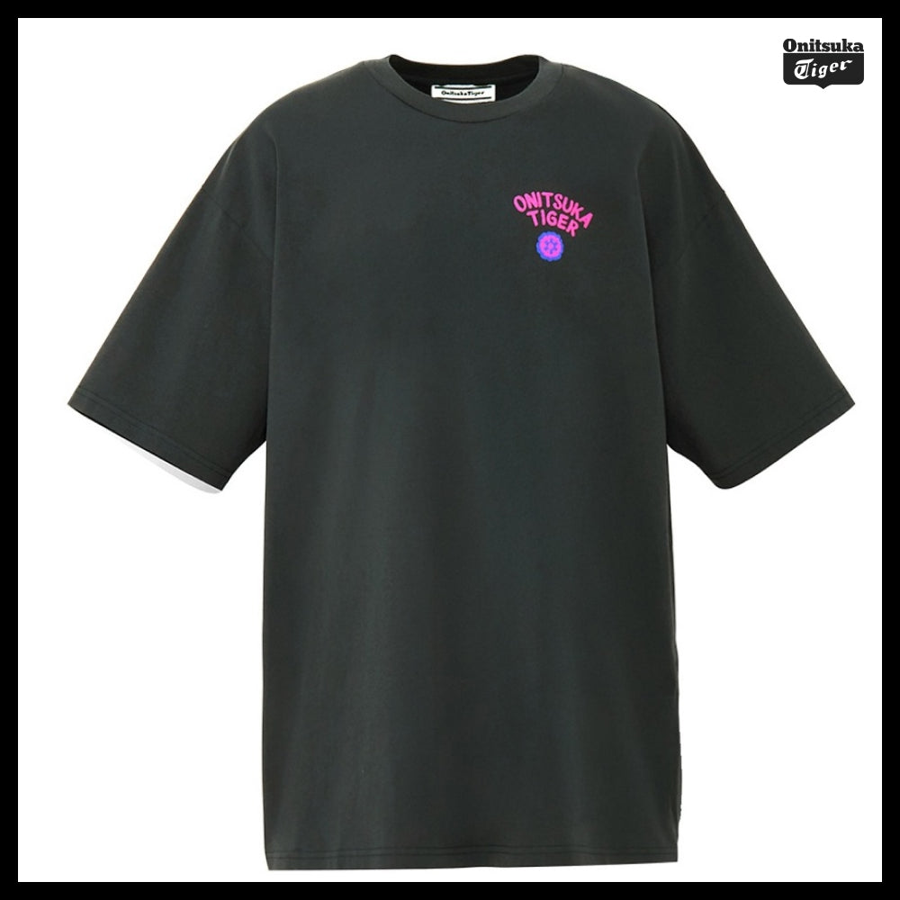 【onitsuka tiger】Oversized Graphic T Shirt - 4 Colors