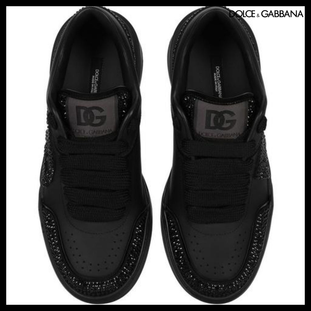 【Dolce&Gabbana】CALFSKIN NEW ROMA SNEAKERS