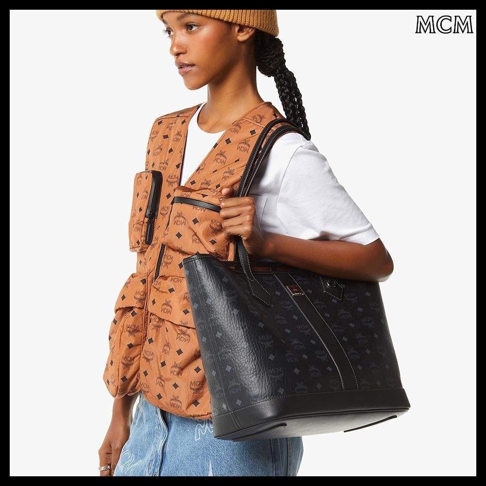 【MCM】New Liz visetos shopper MWPGSLR02BK