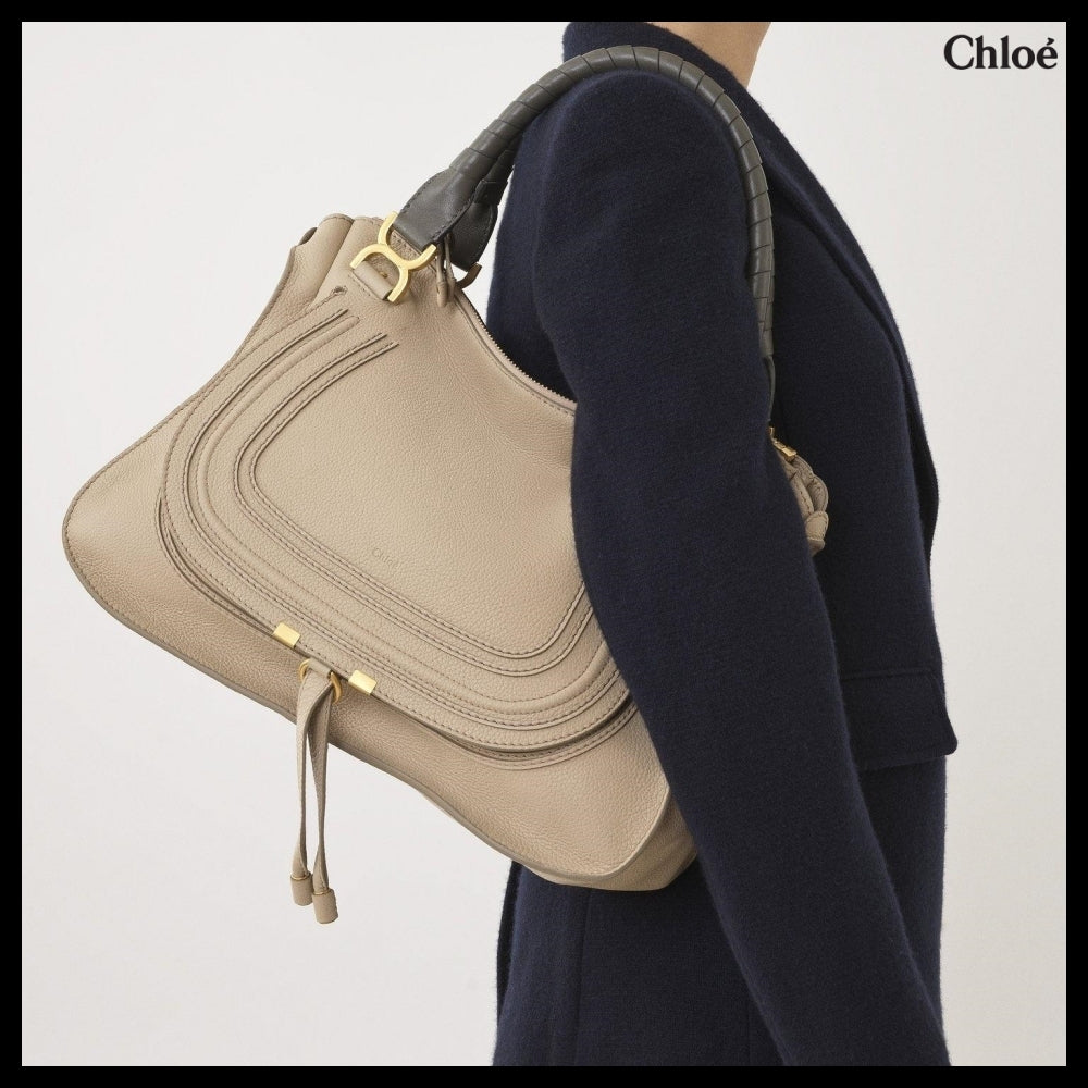 【Chloe】Marcie Large Double Carry Bag