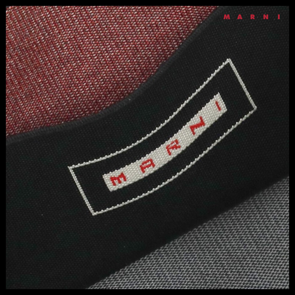 【MARNI】25SS Jacquard Small Tote Bag