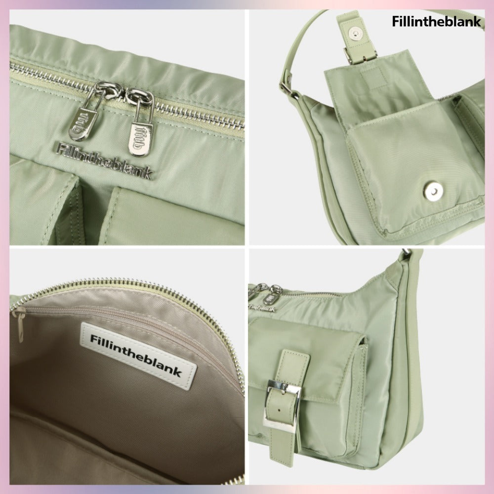 【FILL IN THE BLANK】PK HOBO BAG NYLON 3 COLORS
