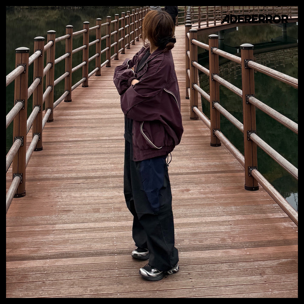 【ADERERROR】Vant Jumper Burgundy Version 2