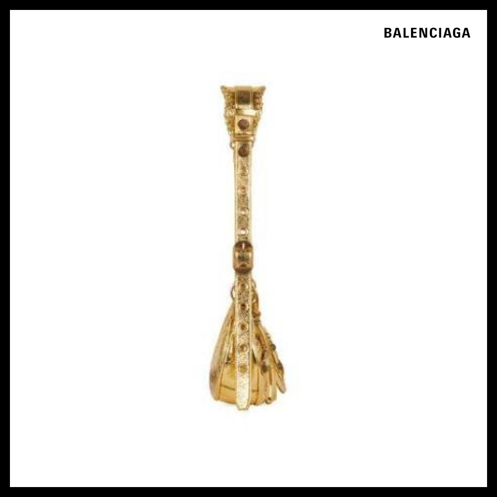 【BALENCIAGA】Le Cagole XS Shoulder Bag Gold