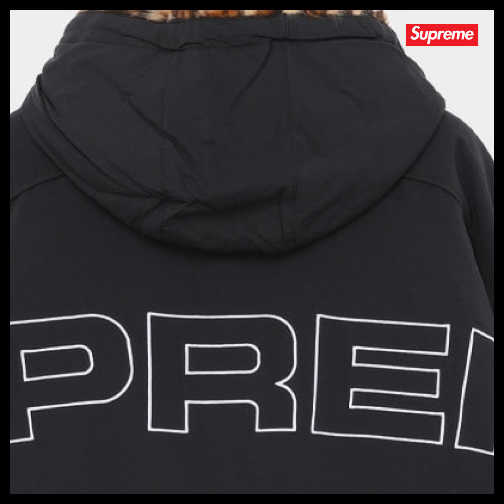 【100%正規品保証 Supreme】Fur Reversible Hooded Track Jacket