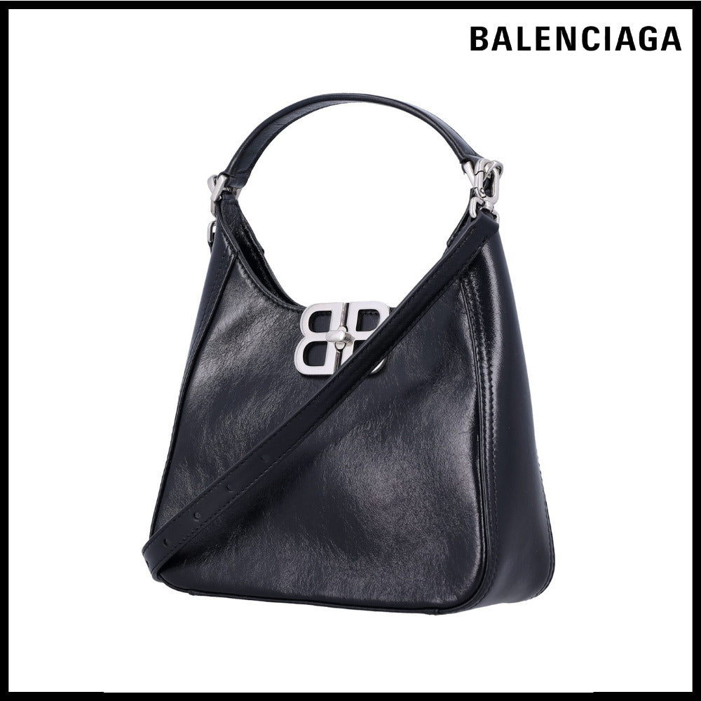 【BALENCIAGA】BB Soft Hobo S Black