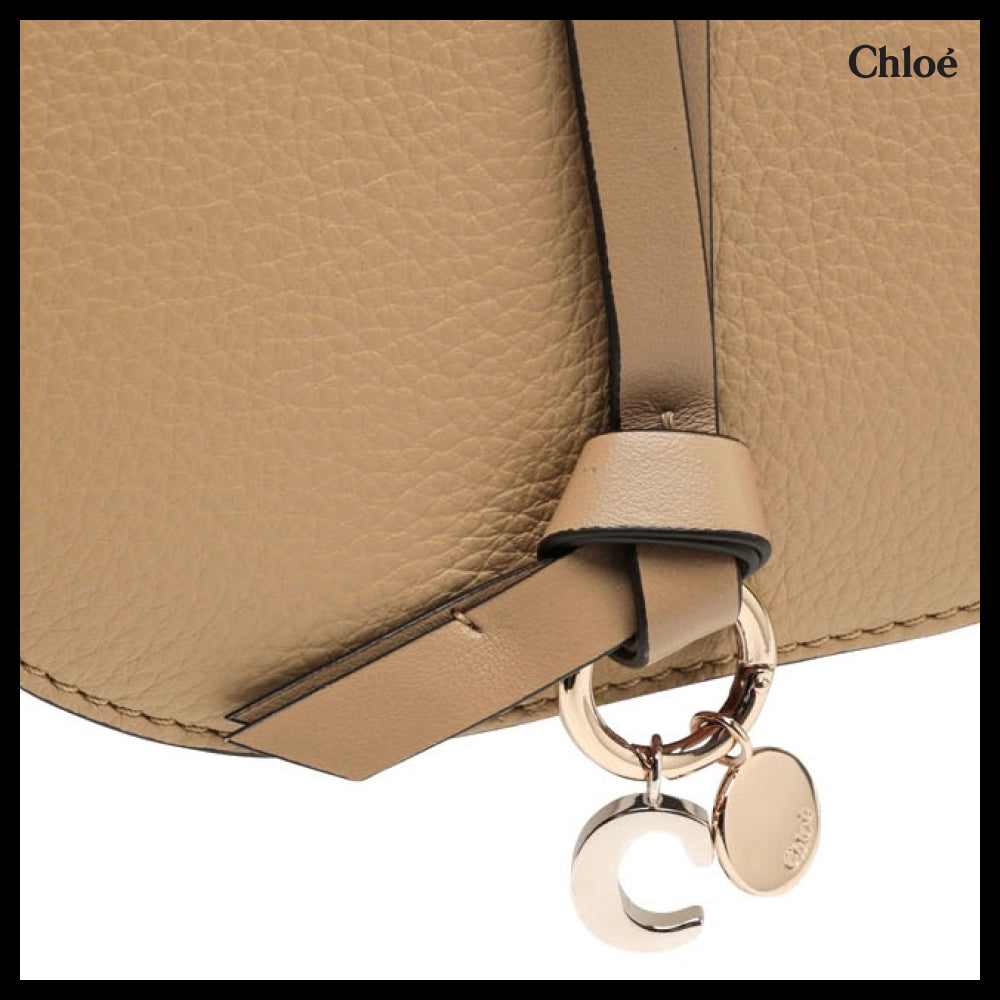 【Chloe】25SS Alphabet Mini Saddle Crossbody Bag