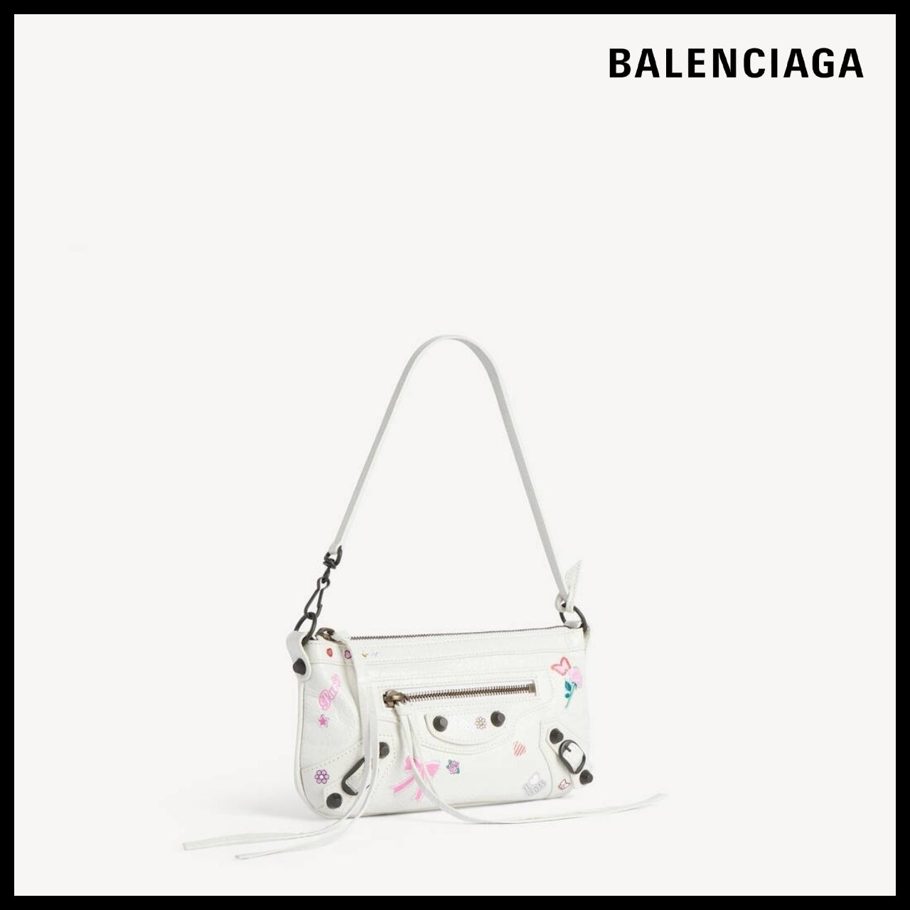 【BALENCIAGA】Le City Pouch on Strap Black