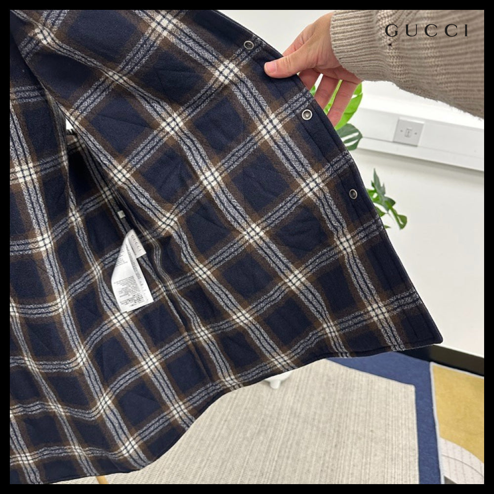 【GUCCI】GG Off The Grid Canvas Nylon Vest Black