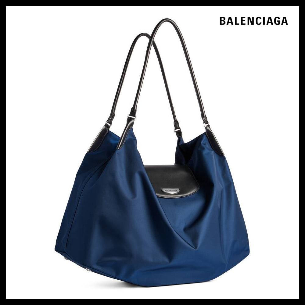 【BALENCIAGA】GENEVE LARGE HOBO MIDNIGHT BLUE