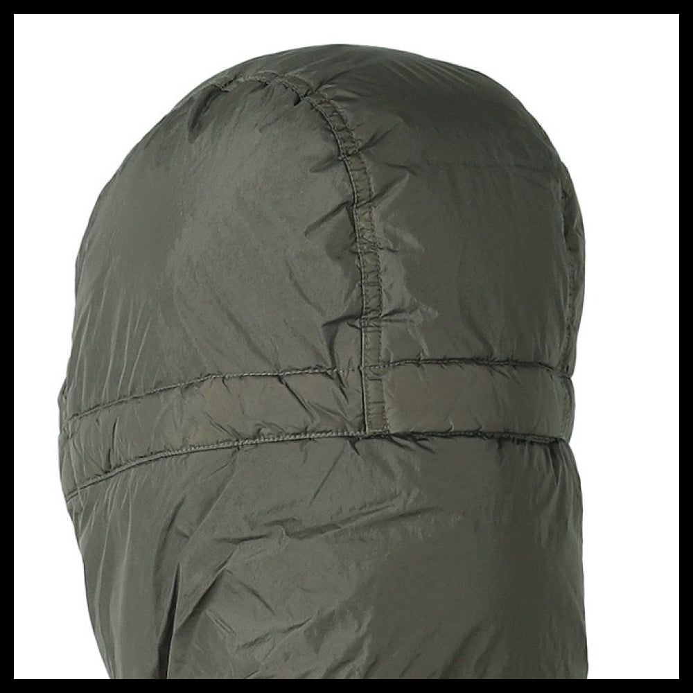 【STONE ISLAND】Wappen Patch Crinkle Reps Hooded Down Jacket