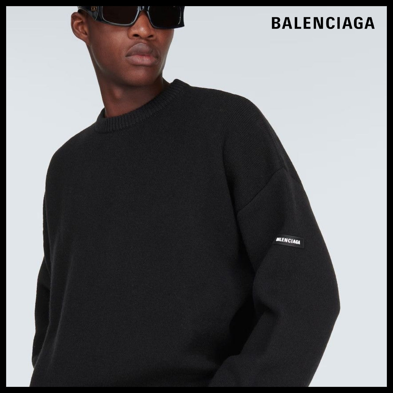 【BALENCIAGA】Sweater in Black 1000