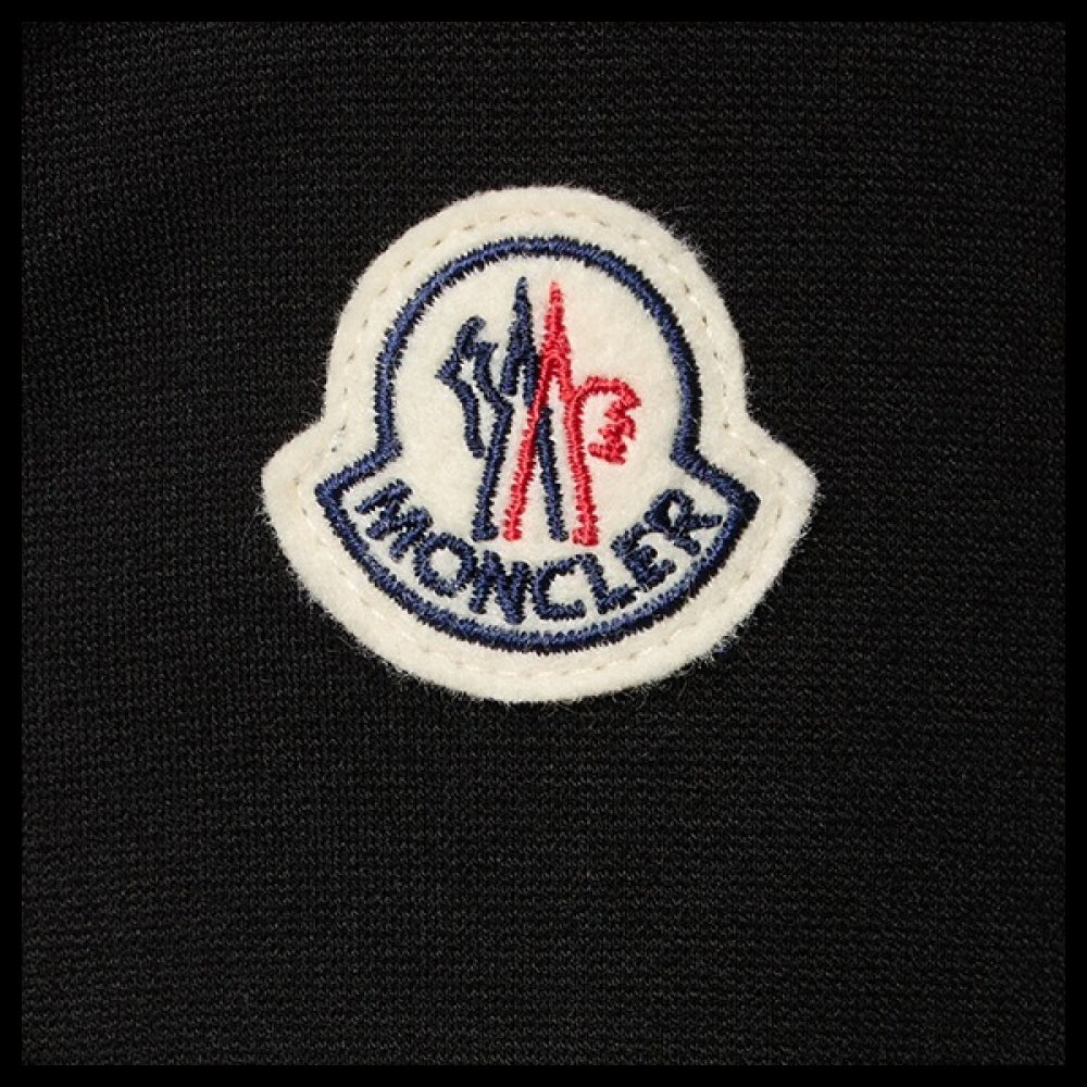 ◆MONCLER◆LOGO PADDED CARDIGAN BLACK