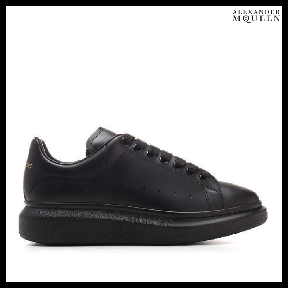 【Alexander Mcqueen】Black Oversized Sneakers