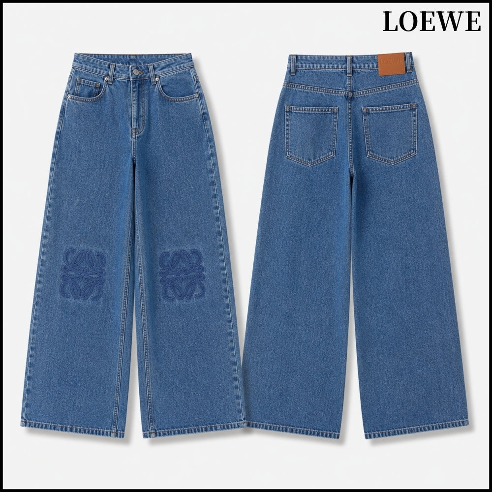 【LOEWE】Anagram Exhaust Jeans