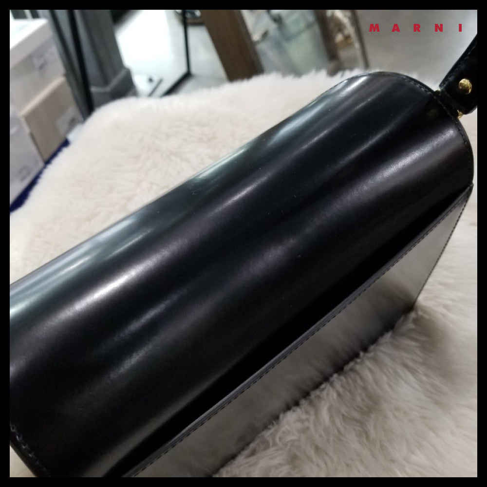 【MARNI】Glossy Medium Trunk Bag