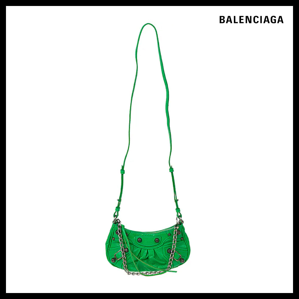 【BALENCIAGA】Le Cagole Chain Mini Women's Shoulder Bag