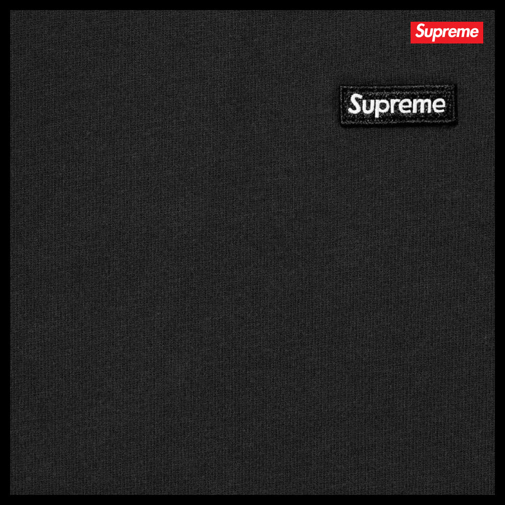 【Supreme】Small Box Long Sleeve T Shirt Black