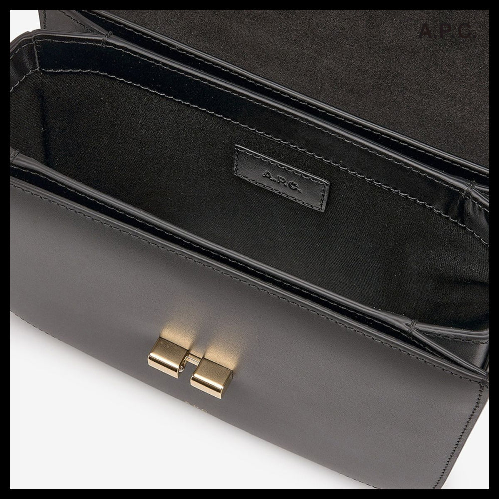 【A.P.C.】Small Grace Shoulder Bag Black