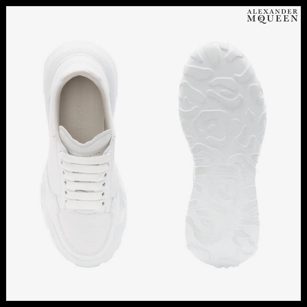 【Alexander Mcqueen】Court Trainer in White