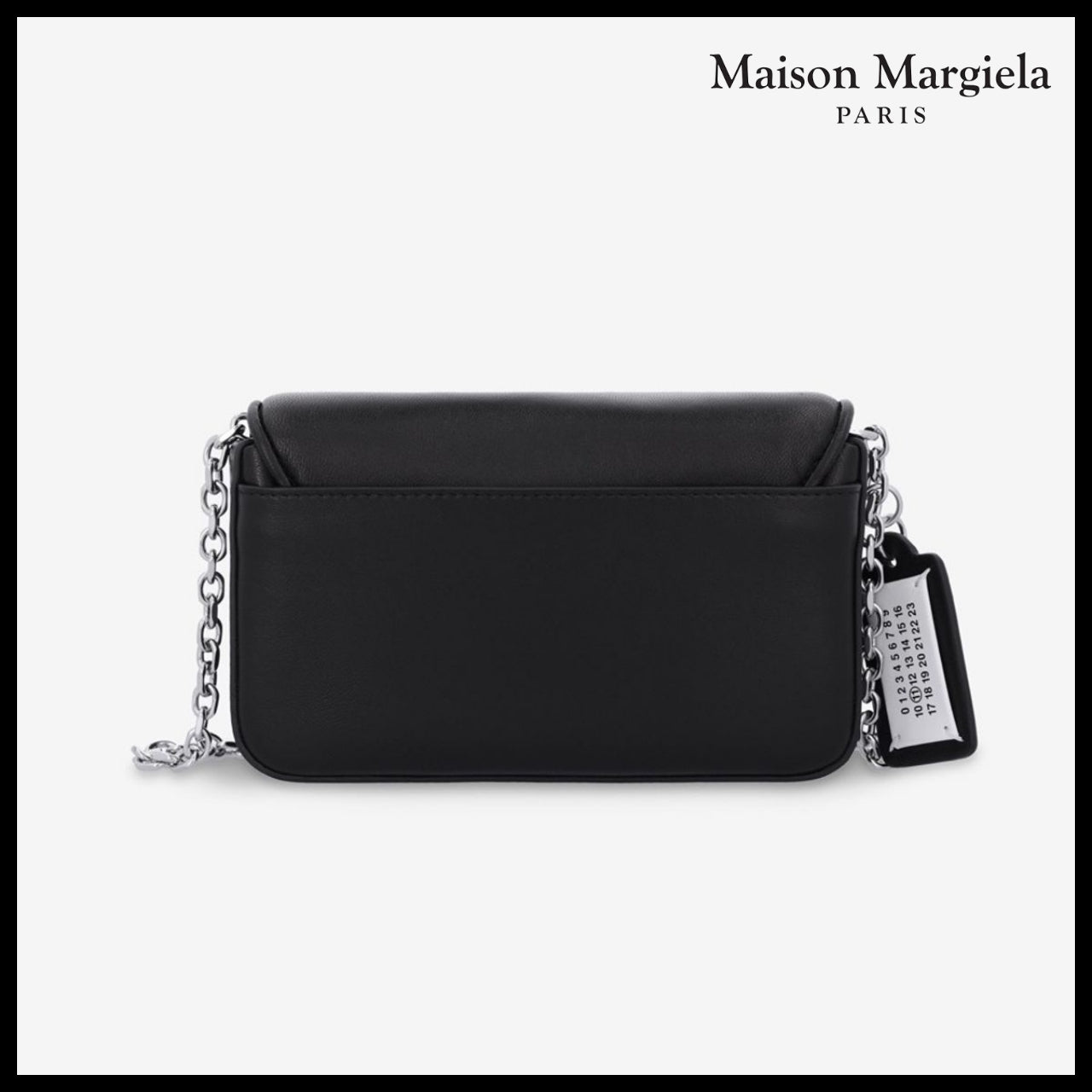 【Maison Margiela】Glam Slam Embroidered Flap Mini Pouch Bag