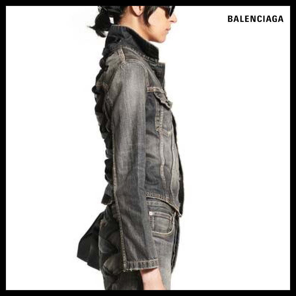 ★BALENCIAGAアウトレット セール ★LACE-UP JACKET