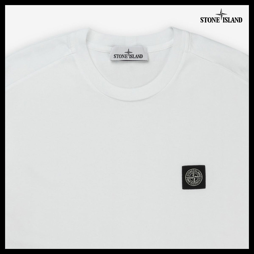 ◆STONE ISLAND◆ Tシャツ T Shirt White ロゴ