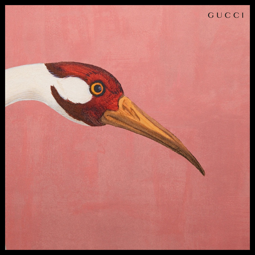 【GUCCI】Heron Print Wallpaper