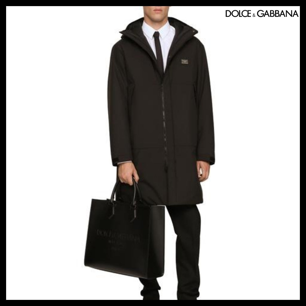 【Dolce&Gabbana】LARGE CALFSKIN SHOPPER LOGO
