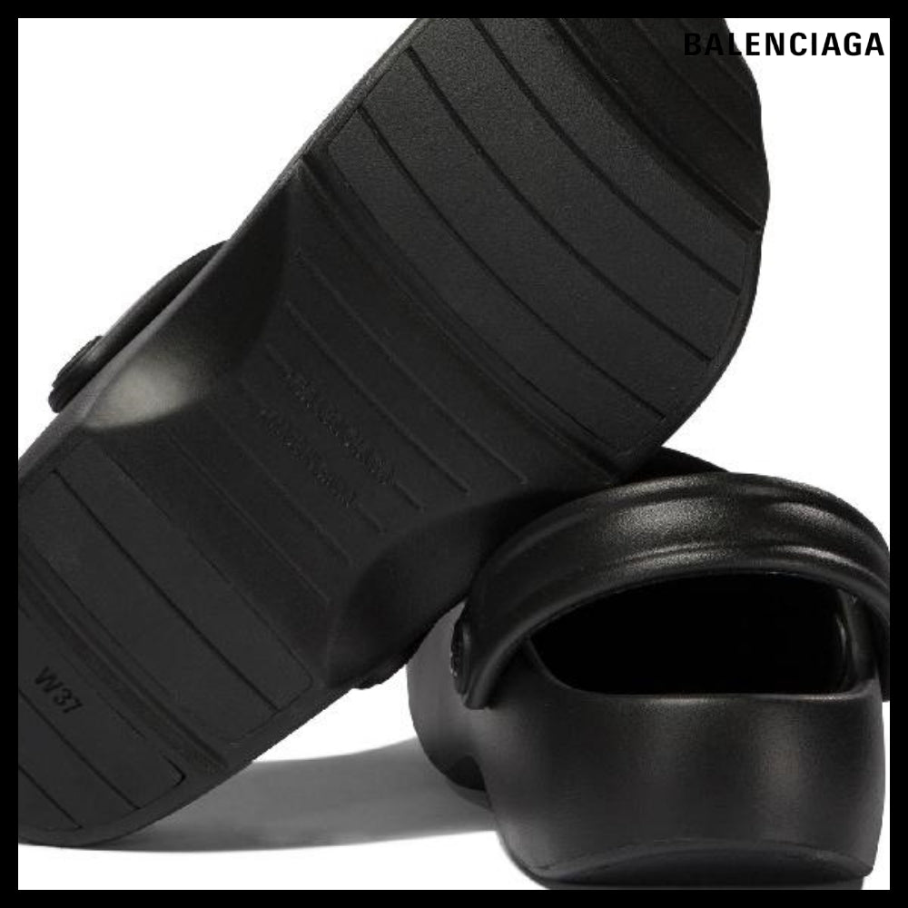 ★BALENCIAGAアウトレット セール ★Sunday Molded Mule Black