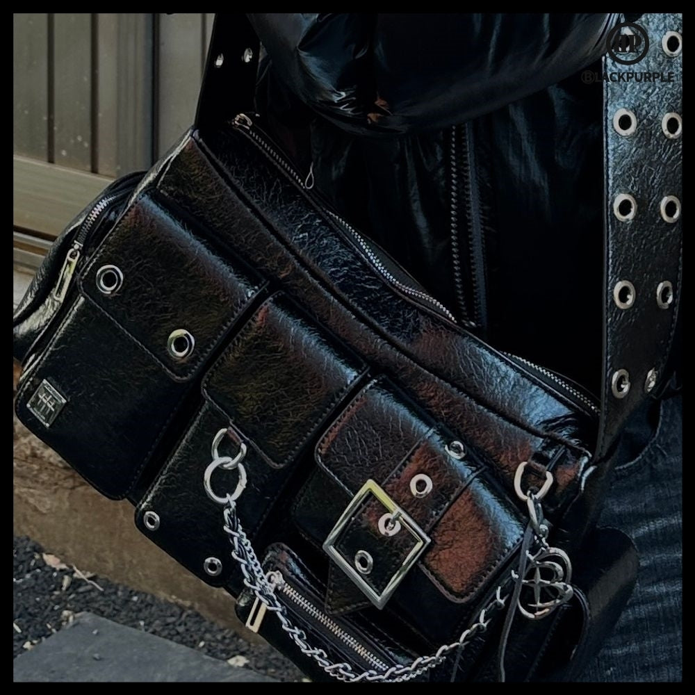 【BLACKPURPLE】 24FW FORTRESS BAG BLACK