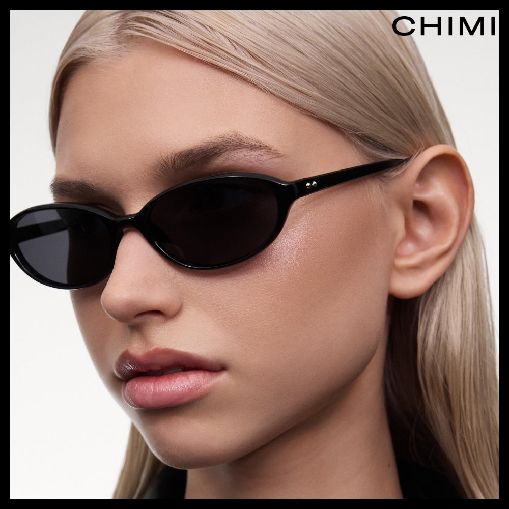 ◆CHIMI◆ Ellipse ブラック サングラス 人気 売れ筋
