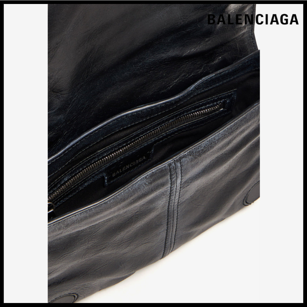 【BALENCIAGA】Le Cagole XS Flap Bag Black