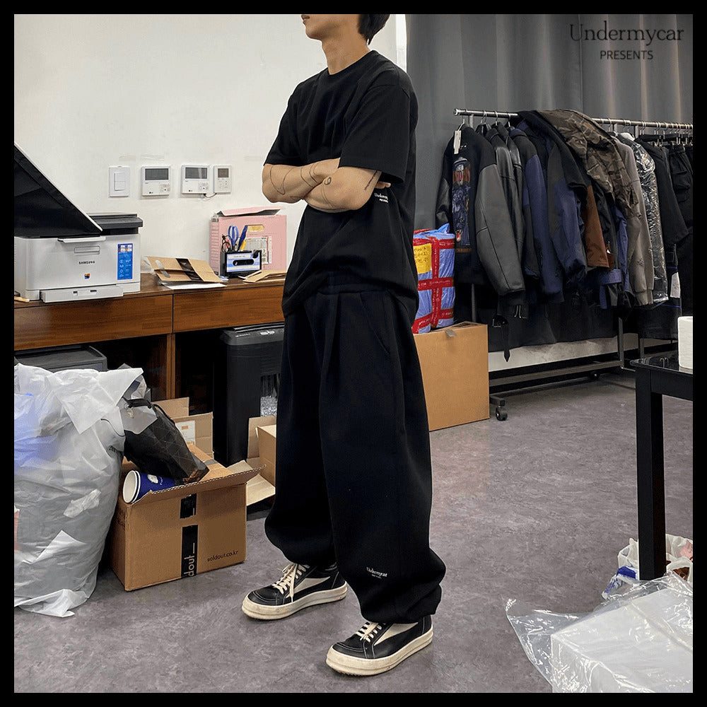 【Undermycar】ANTI FXXKING LOGO PLAY OVERSIZED SWEAT 5Colors