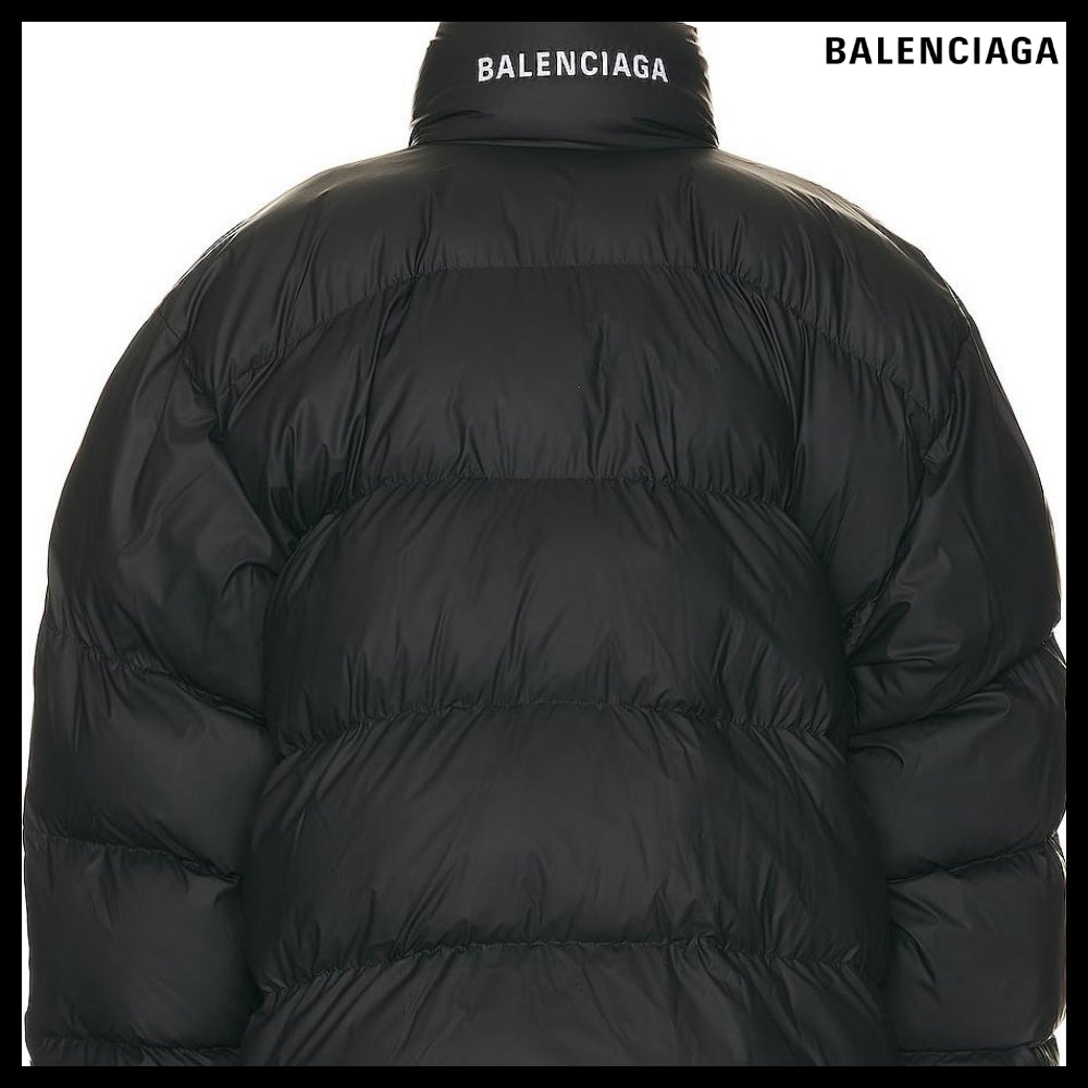 【BALENCIAGA】Wrap Puffer Jacket Oversized Black
