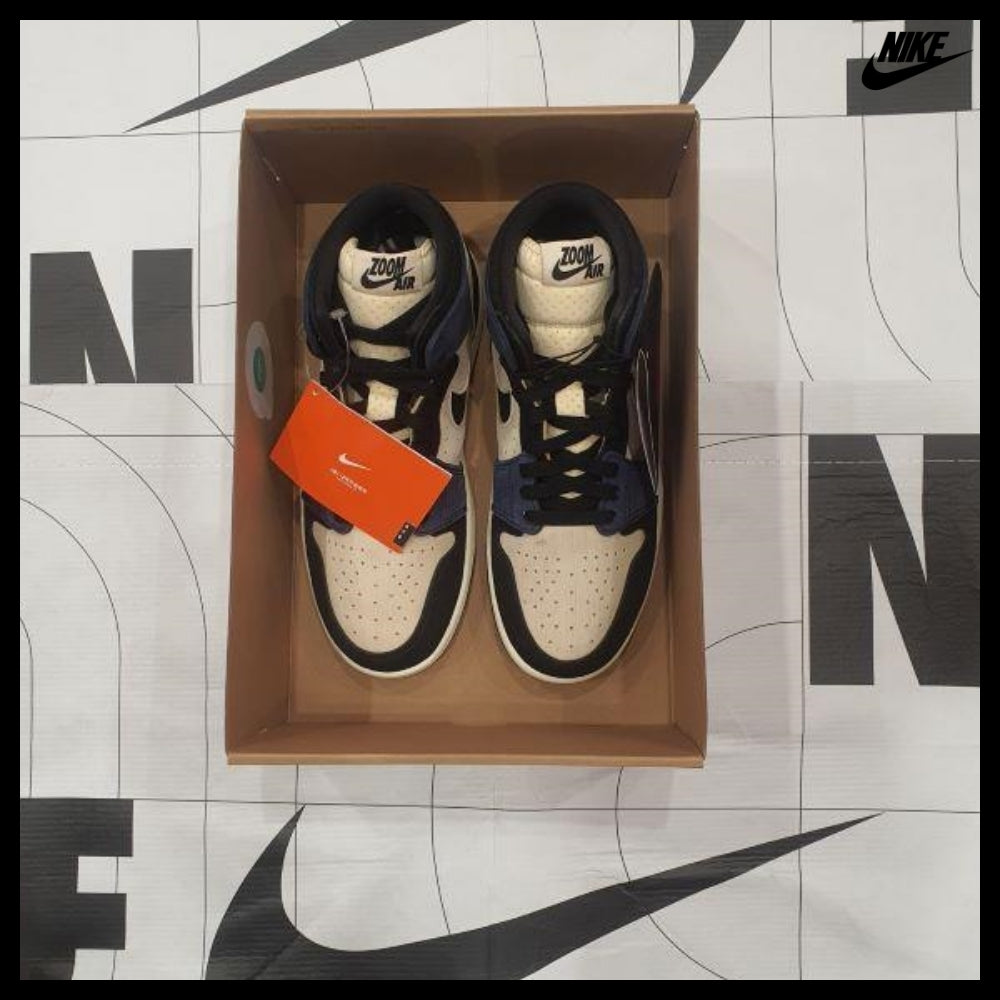 【Nike】 Women's Air Jordan 1 Zoom Comfort Blue Black